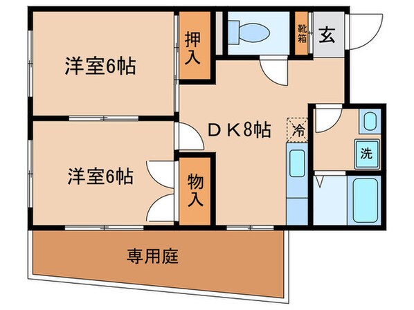 沢町ハイツの物件間取画像